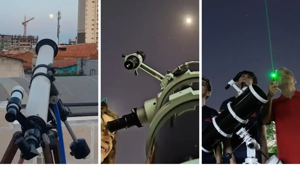 Google News notícias - astronomia - Telescópios refratores e os refletores - professor Heliomarzio moreira 