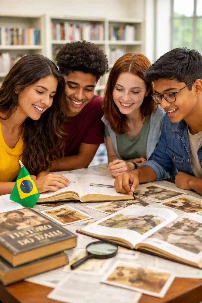 Estudantes se preparam para ONHB – Olimpíada Nacional em História do Brasil divulga calendário 2026