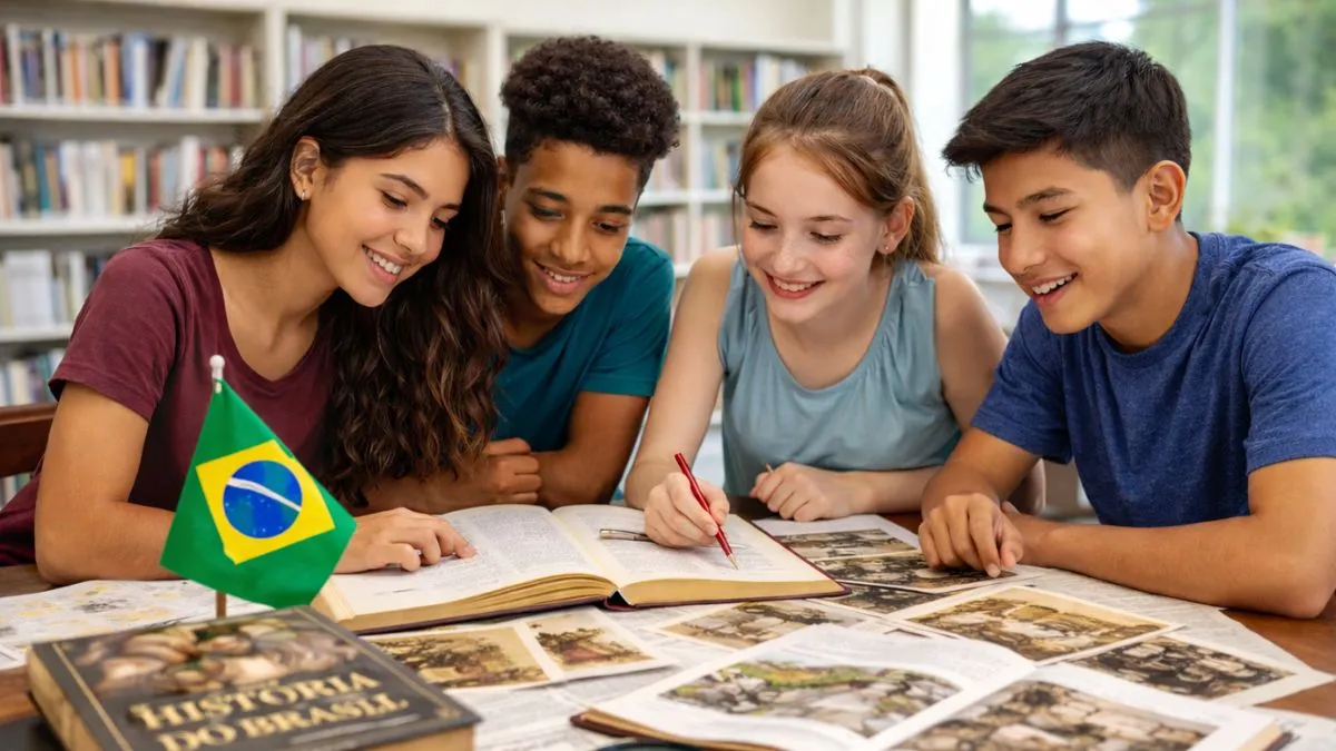 Estudantes se preparam para a ONHB 2026 - Olimpíada Nacional em História do Brasil divulga calendário 2026