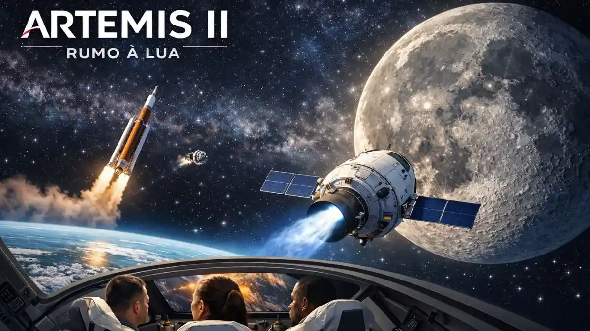 De volta à Lua: artigo fala sobre a missão que a NASA inicia nova era da exploração espacial com Artemis II - Google News - notícia - ciência