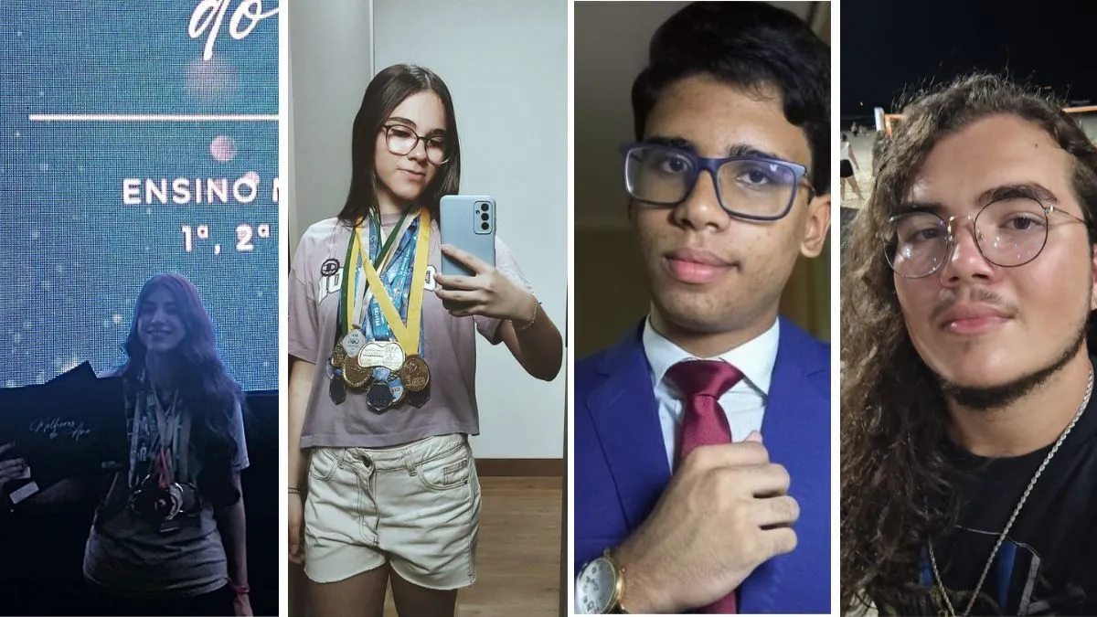 Medalhistas de ouro da ONQB Olimpíada Brasileira de Química Básica - Olimpíada científica e do conhecimento