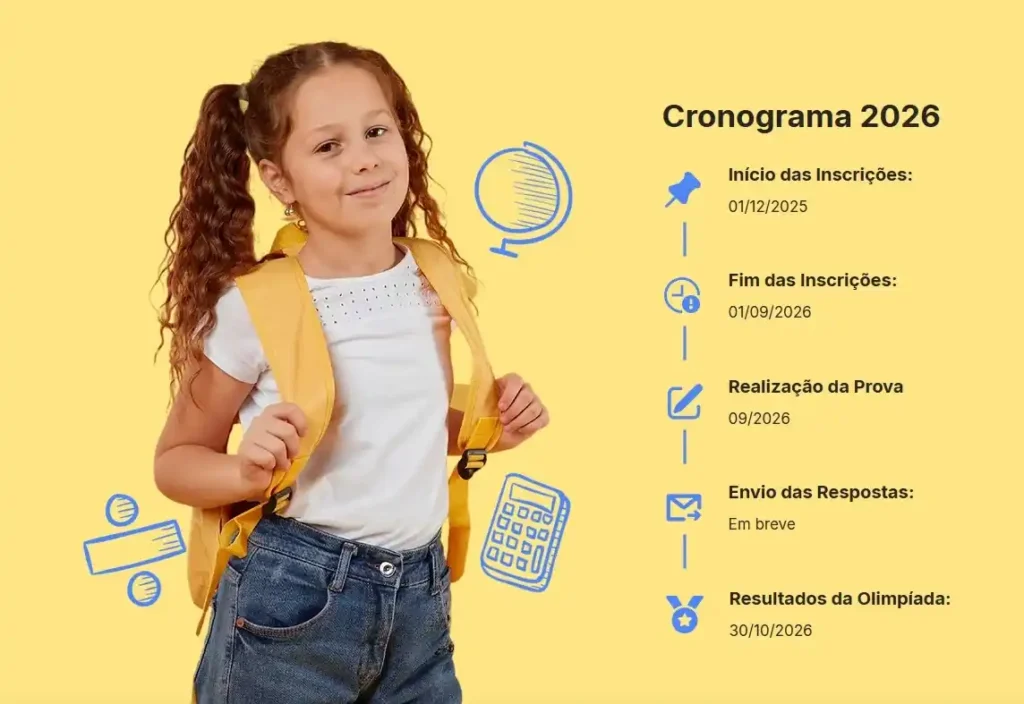 Olitef Cronograma 2026 - Olimpíada do Tesouro Direto de Educação Financeira abre inscrições