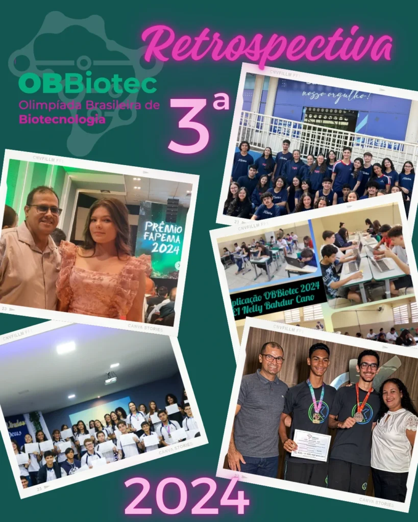 OBBIOTEC retrospectiva - Olimpíada Brasileira de Biotecnologia abre inscrições e desafia estudantes a explorar o mundo da ciência 