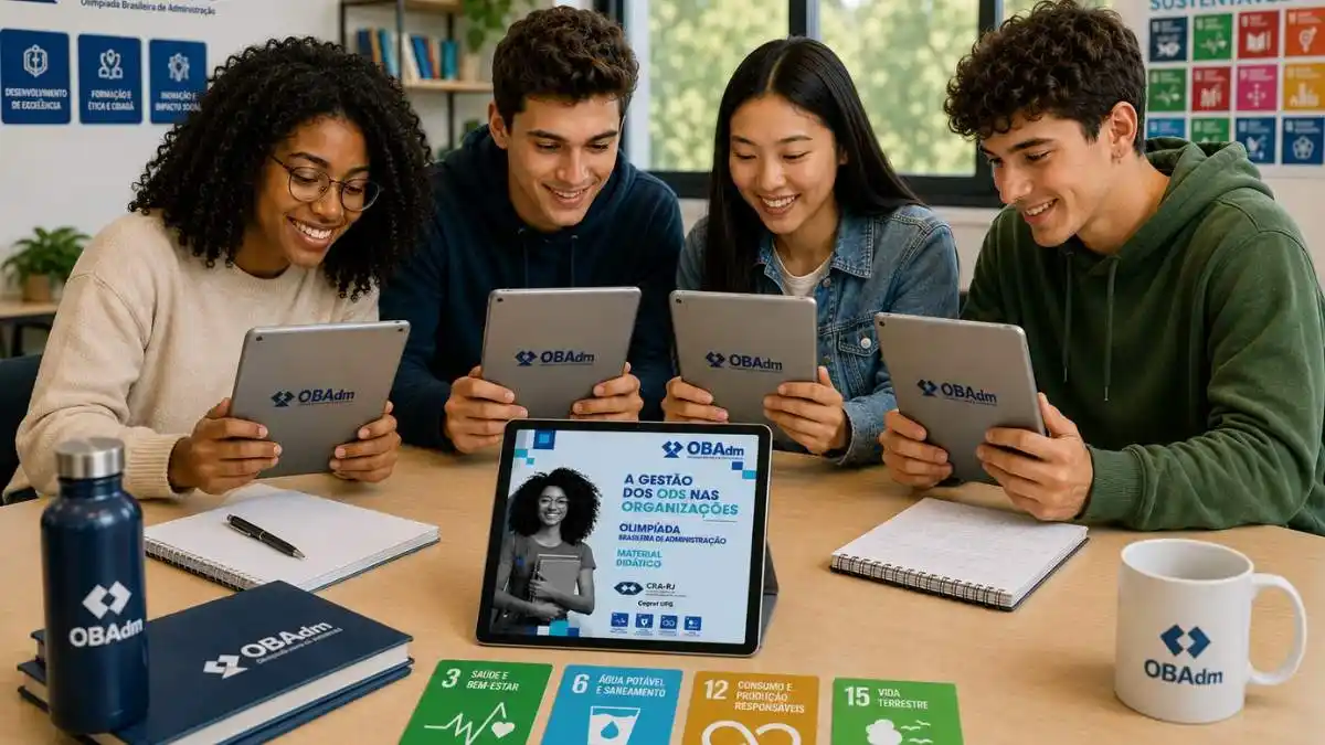 OBAdm 2026 lança e-book sobre gestão dos ODS nas organizações - News - notícia olimpíadas científicas