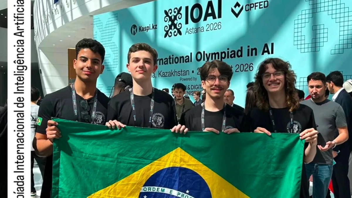 Estudantes brasileiros participam da Olimpíada Internacional de Inteligência Artificial - News - notícia olimpíadas científicas