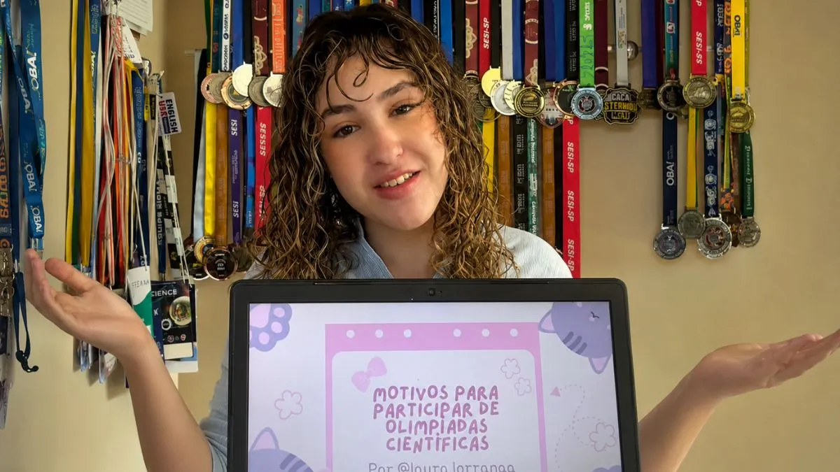 Laura Lorrana transforma paixão por olimpíadas científicas em incentivo para outros estudantes - News - notícia olimpíadas científicas
