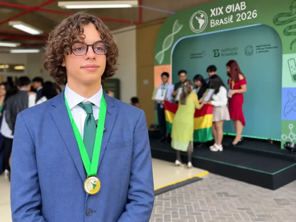 Theo Daltro Santos Camilo OIAB 2026 Biologia
